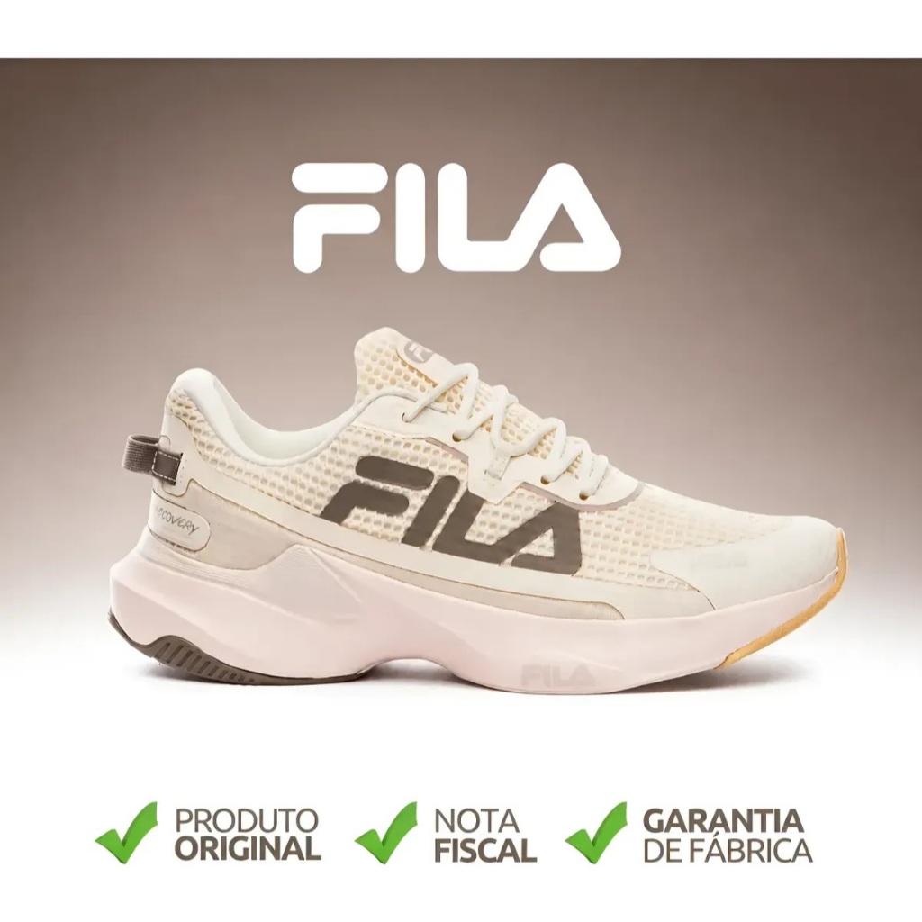 Tênis Feminino Fila Recovery Esportivo Original Oferta
