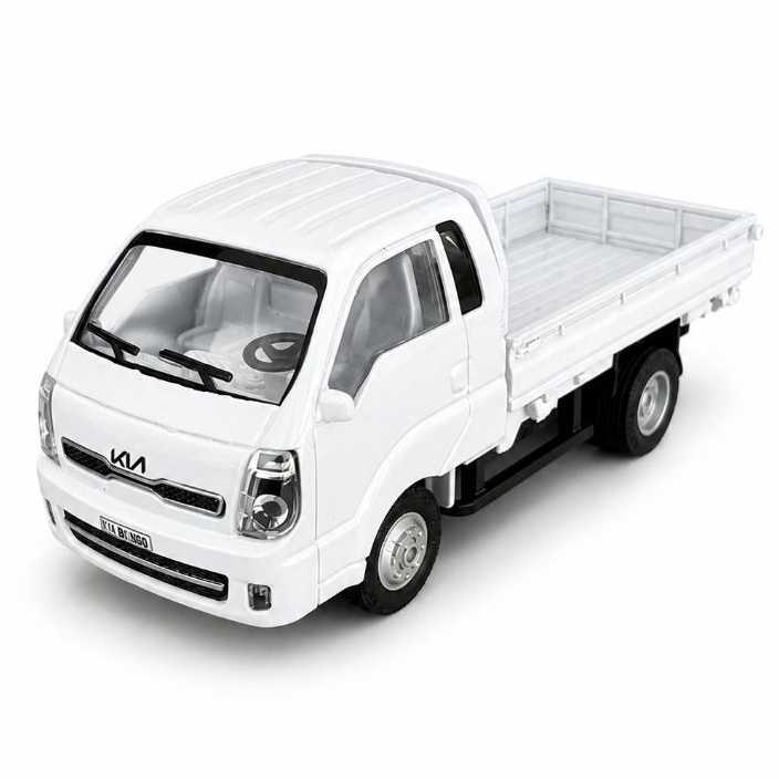 Caminhão Miniatura Kia Bongo 14cm Realista Caçamba Abre Modelo Colecionável