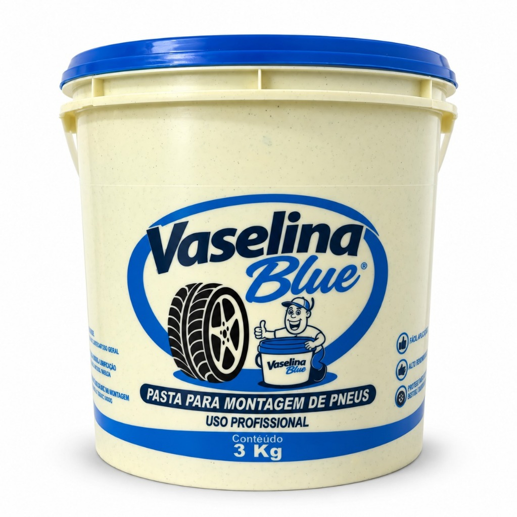 Vaselina Vegetal 3kg Pasta Montagem de Pneus