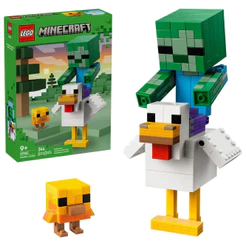 Lego Minecraft Cavaleiro de Galinha - 21582