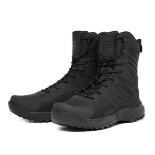 BOTA COTURNO ACERO VIPER PRETO MILITAR CANO ALTO RESPIRÁVEL