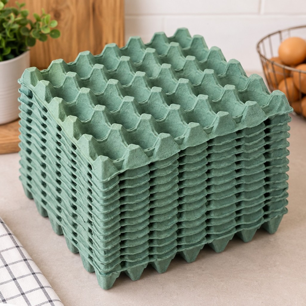 Kit Bandejas De Papelão Para 30 Ovos Cartela Pente Granja Reforçada