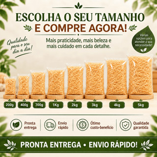 Palha Madeira Natural Para Cestas Decorativas