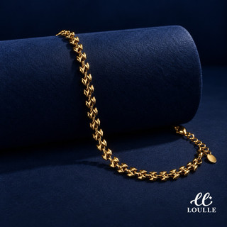 Pulseira A Prova D'água Não Escurece Hipoalergênica Corrente Escama de Peixe Semi Joia Premium Dourado