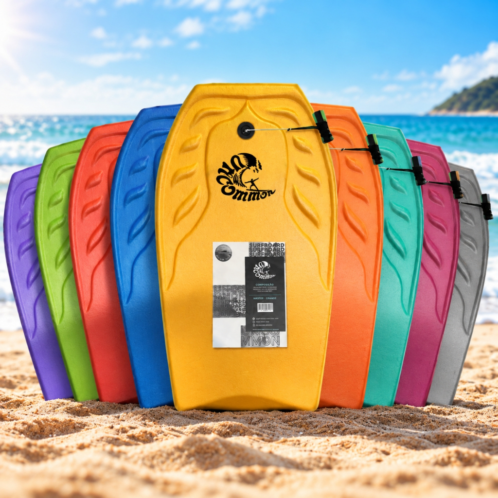 Prancha BodyBoard Grande 101 x 57 Infantil Adulto Praia Piscina Qualidade Premium