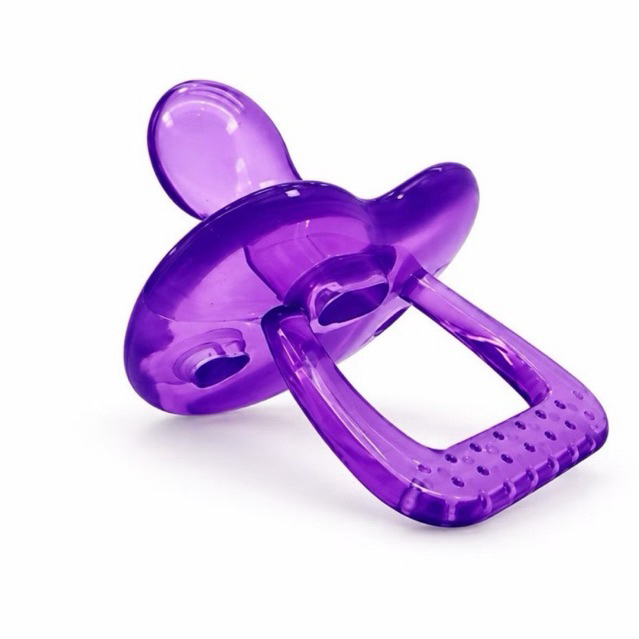 Kit Econômico 2 Chupetas De Silicone Bico Ortodôntico ( CHATO ) De Qualidade