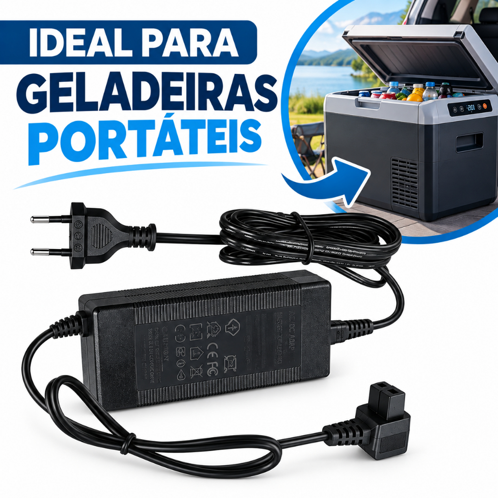 Cabo Para Geladeira Portatil Fonte  110 e 220 diversas marcas Hent Elber Smart