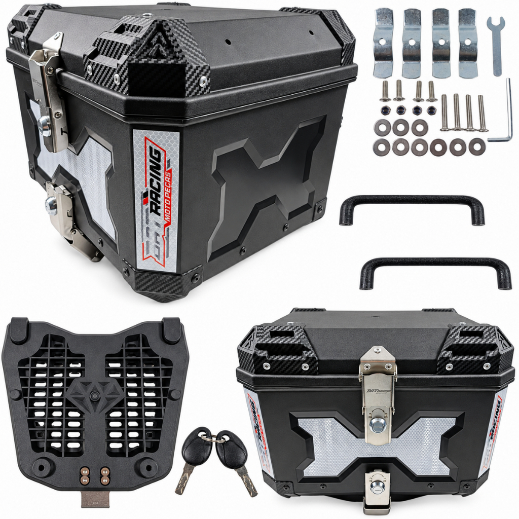 Bau Bauleto 38 Litros Motos Universal Plastico Abs Xre 300 Lander 250 Pcx 150 Adv 150 Titan 160
