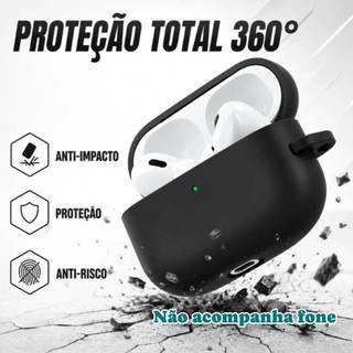 Capa Case Silicone Protetora para fone apple AirPods 3/pro2（sem fone）