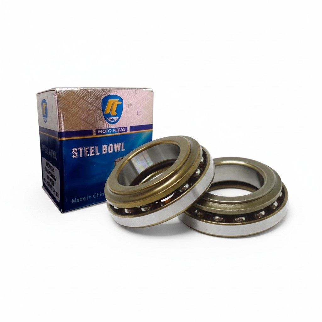 Caixa de Direção Coluna Direção Rolamento Esfera CG 125 Titan 125 1977 a 1999