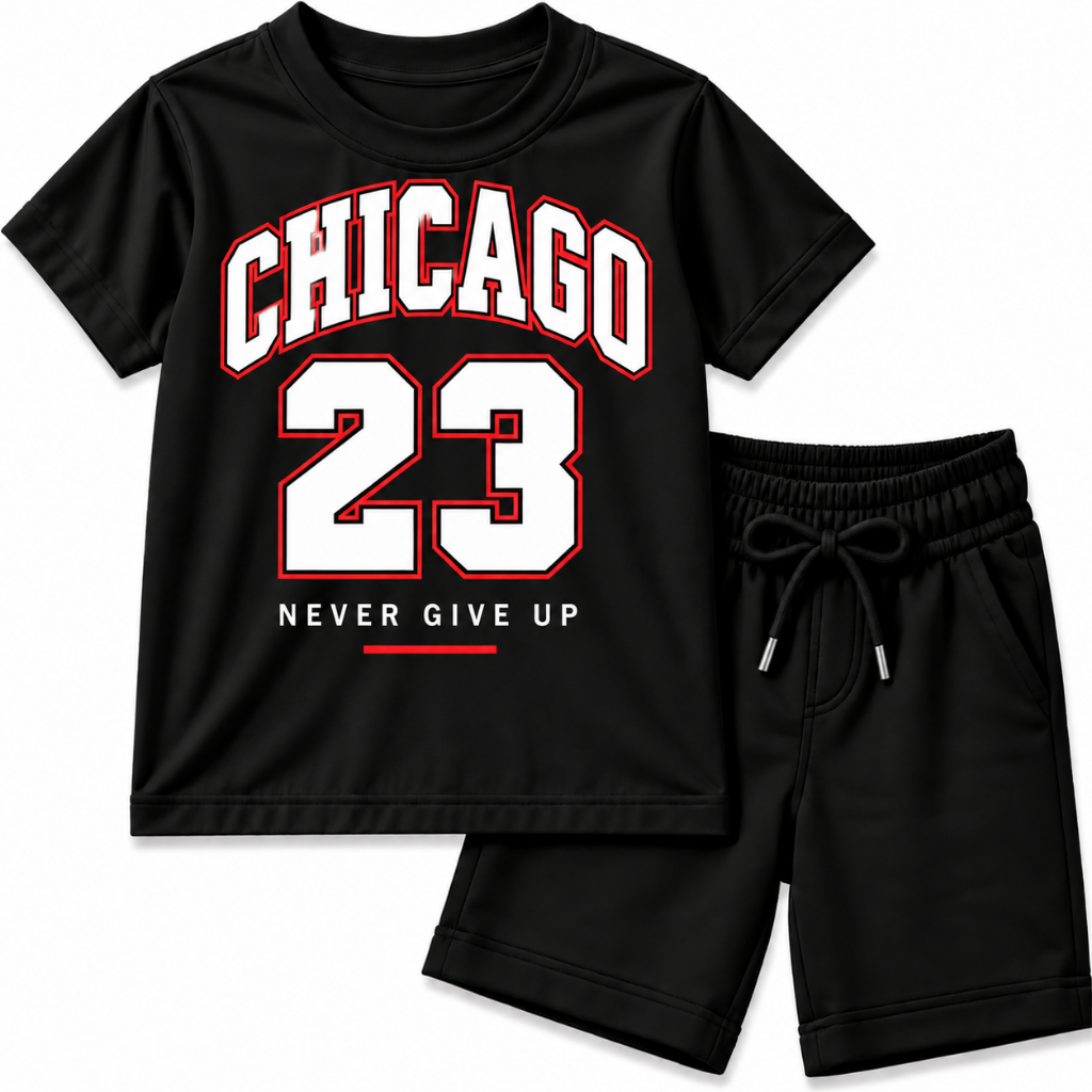 Conjunto Infantil Menino Camiseta Algodão Bermuda Moletinho Roupa Infantil Masculina 2 ao 16 Casual