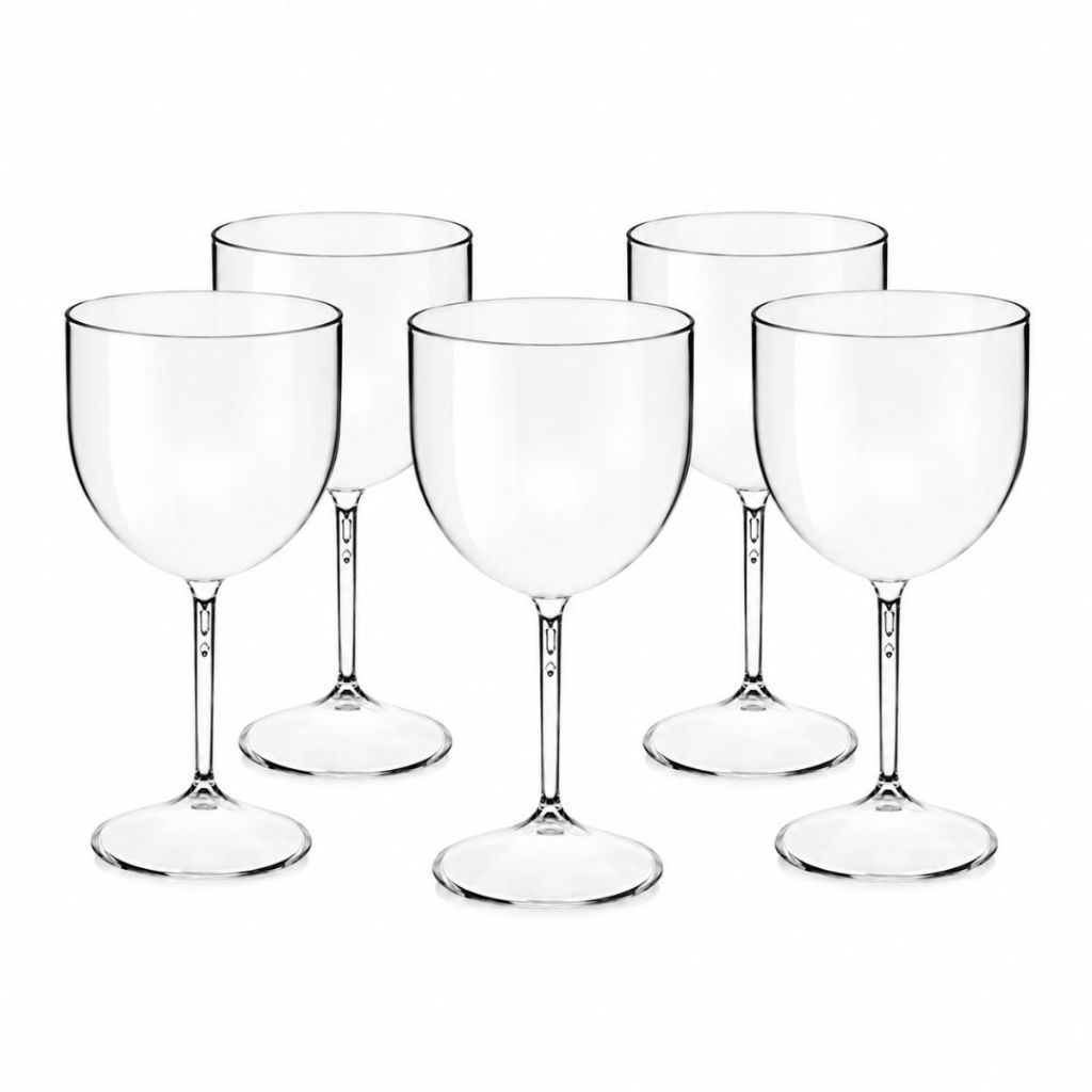 10 Taça de Gin Acrílico Premium 450ml - Cristal