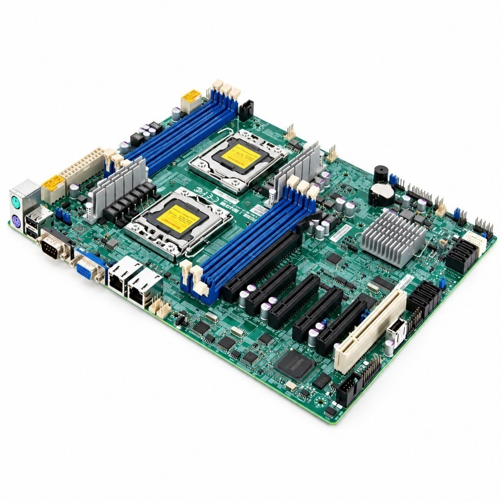 Motherboard Placa Mãe De Servidor Supermicro Mbd-x9dbl-if-b Prateado
