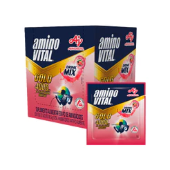 Suplemento aminoVITAL® GOLD Drink Mix Frutas Vermelhas 15 Sachês - Recuperação Muscular - Ideal para Treinos