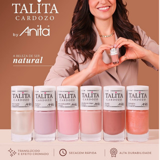 kit 6 Esmaltes Anita Coleção Talita Cardozo 2026