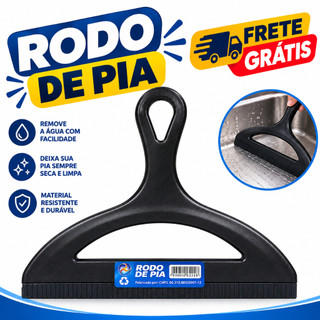 Rodo de Pia Plástico Resistente Cozinha e Banheiro Prático