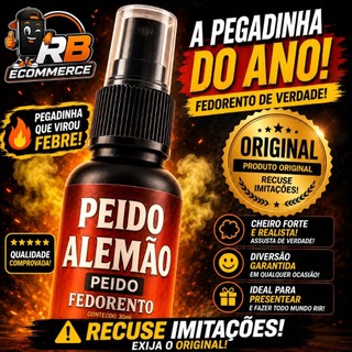 Peido Alemão Peido Pronto Pum Pegadinha Super Forte Zoeira Pegadinha 30ml