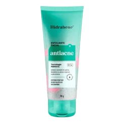 Esfoliante Facial Antiacne Hidrabene Ácido Salicílico Niacinamida Esferas Vegetais Poros Limpos 70g