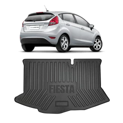 Protetor de Porta Malas Para New Fiesta Hatch Mexicano Tapete Bandeja - Linha Proteção