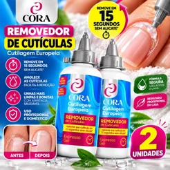Kit 2 Gel removedor de cutículas em 15 segundos 100ml