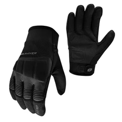Luva Motociclista Shiver Rocket 2 Neoprene Touch Preta REFORÇADA SEGURANÇA COM PROTETOR ESTILO X11