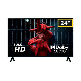Smart TV 24" Full HD LED Wi-Fi HDMI USB Android TV App Integrados