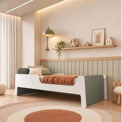 Cama Infantil 100% MDF Mick Mobikasa