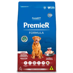 Ração Premier Fórmula Light Cães Adultos Raças Grandes Frango 15kg
