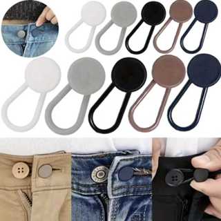 Kit com 2 Botões Extensores para Calça Sem Costura Universal Multiuso em Oferta na Shopee