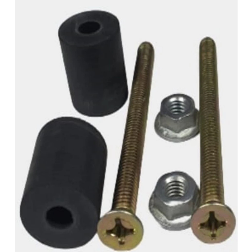 Kit Bucha Fixação Peso de Guidão bike/Cg Titan 125/150/160/twister/bros/cb/xre/falcon/yes/fazer/factor/lander
