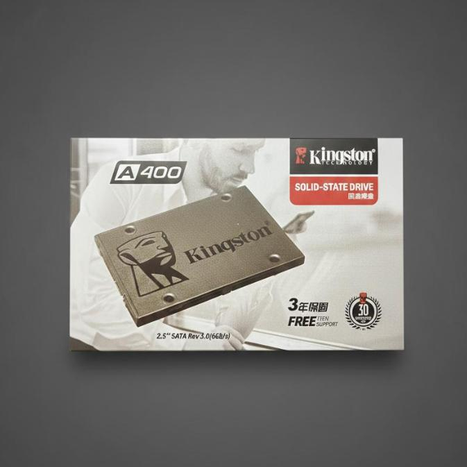 Ssd A400 240gb Disco Sólido Interno Kingston Suv400s37/240g Cor Preto (caixa)