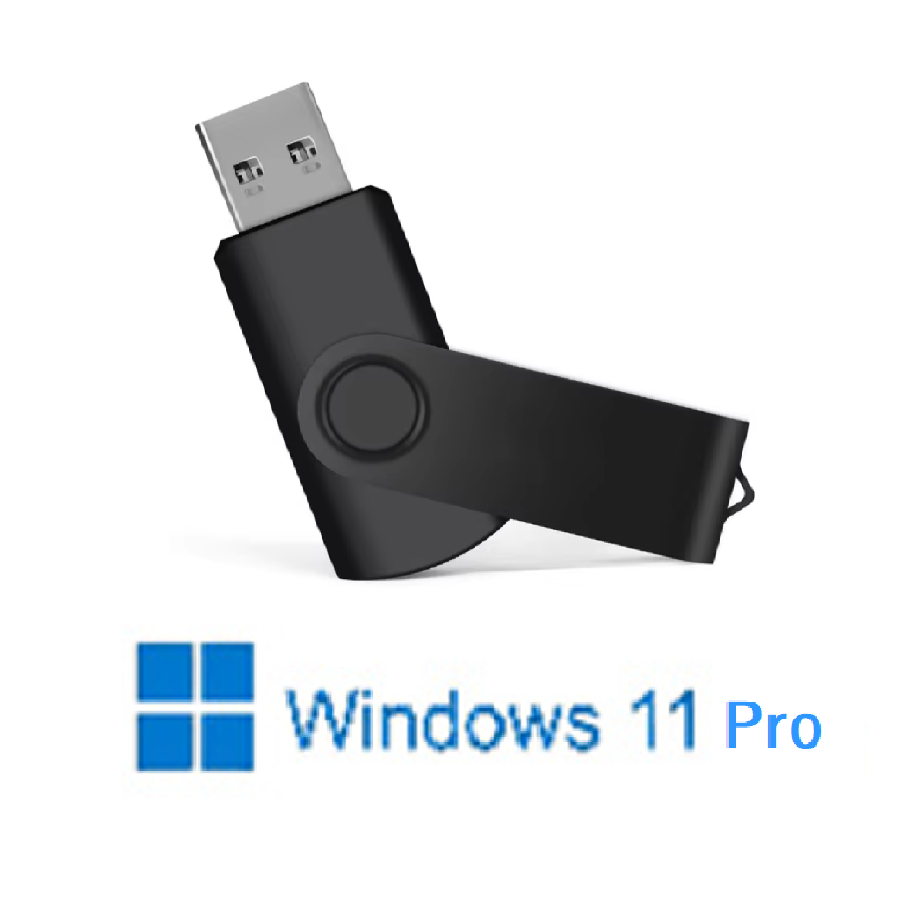 Pen drive Bootavel Windows 11 Pro + ativação + manual+ suporte