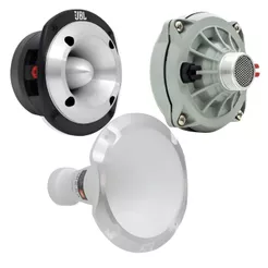 Kit Driver JBL D250x + Corneta JBL HL11-25 Branca + Tweeter ST400