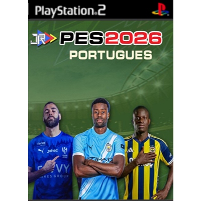 PES 2026 JrPlay fevereiro times europeus e seleções ps2