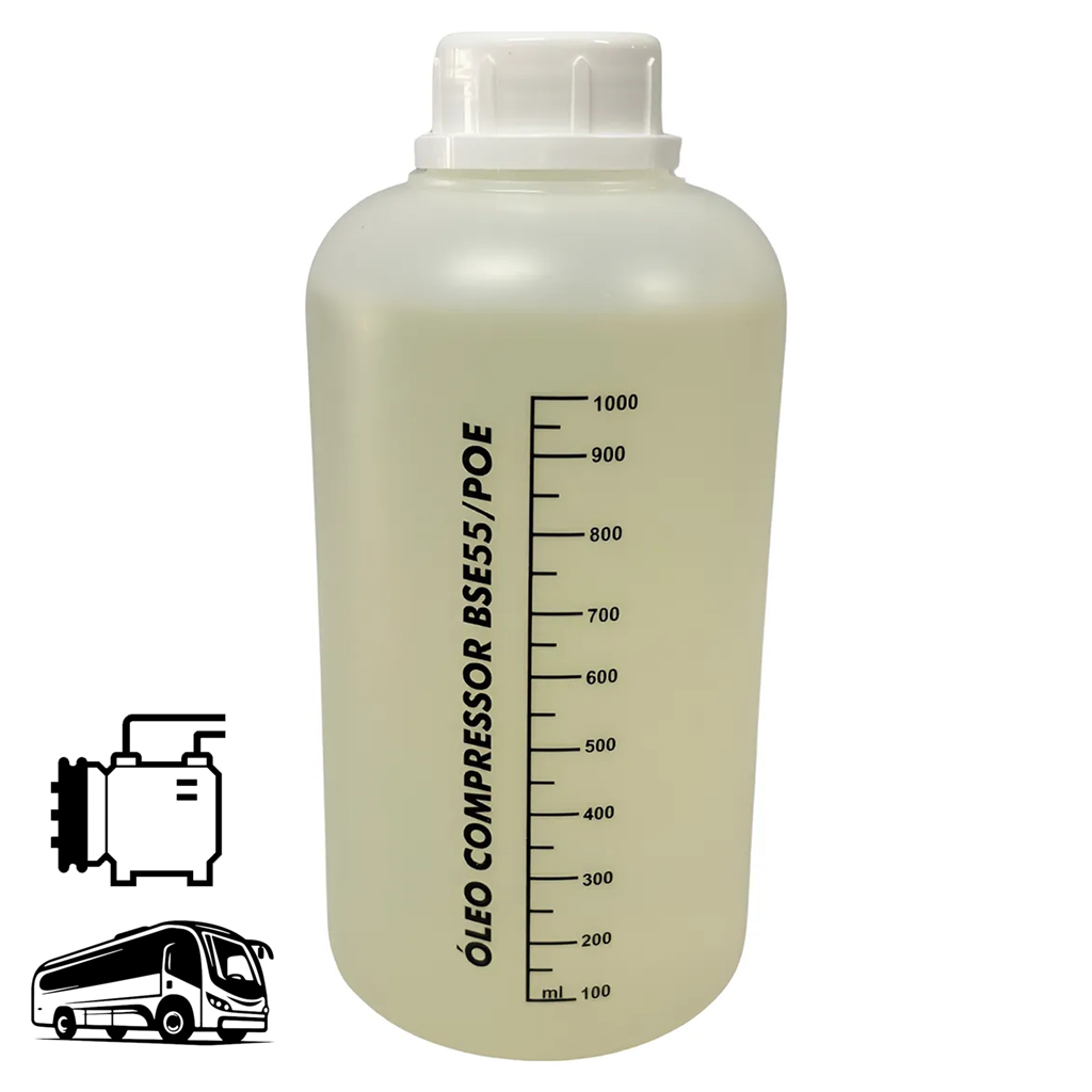 Óleo Poe Bse55 Grease 1L Para Compressor Ar Condicionado Ônibus Tm31 Bitzer Bock