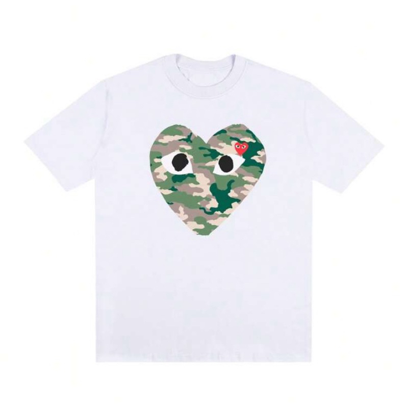 [ exclusiva ] camisa play cdg masculina 100% algodão 30.1