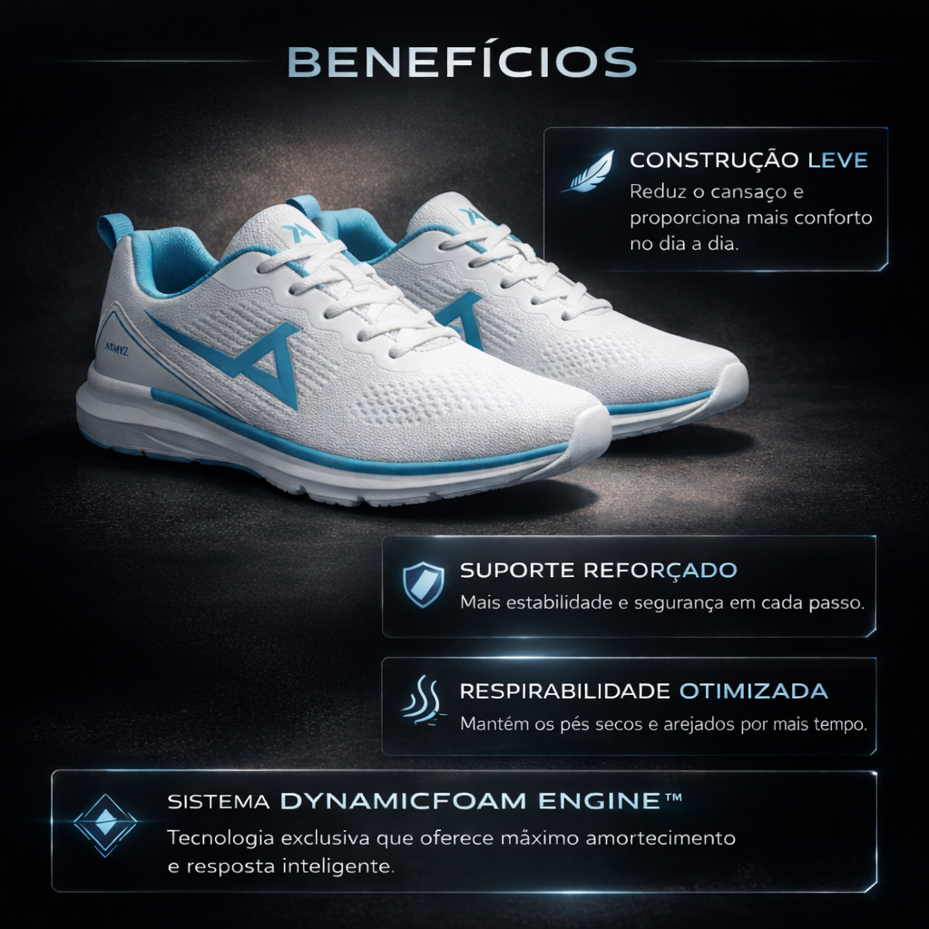 Tenis Feminino Masculino Academia Corrida Caminhada Confortavel - Envio Imediato