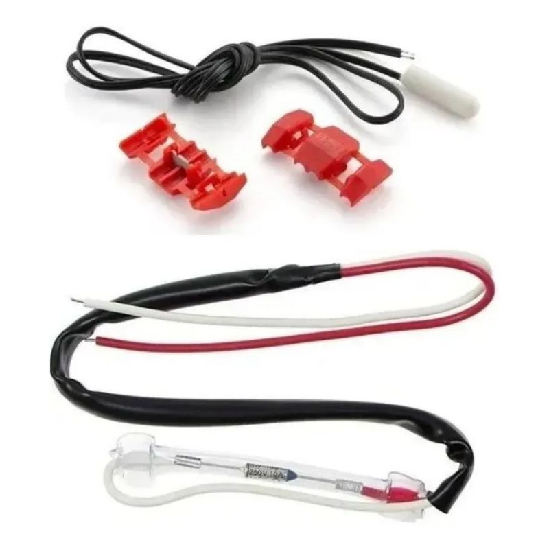 Kit Sensor Temperatura E Fusível Térmico Original Electrolux