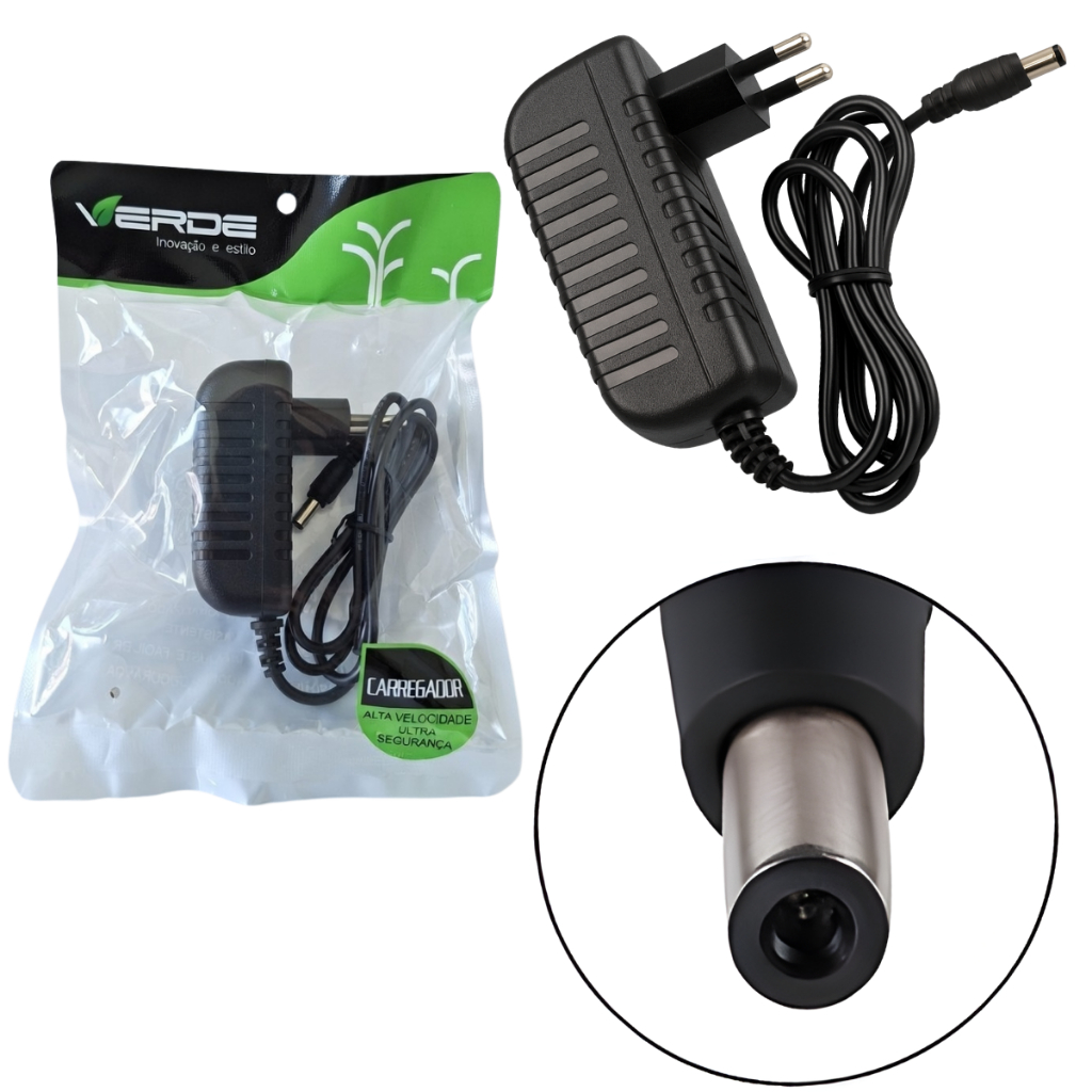 Fonte Alimentação 12V 2A Para Diversos Aparelhos - Entrada 110-240V, Proteção Contra Curto-Circuito em Oferta na Shopee