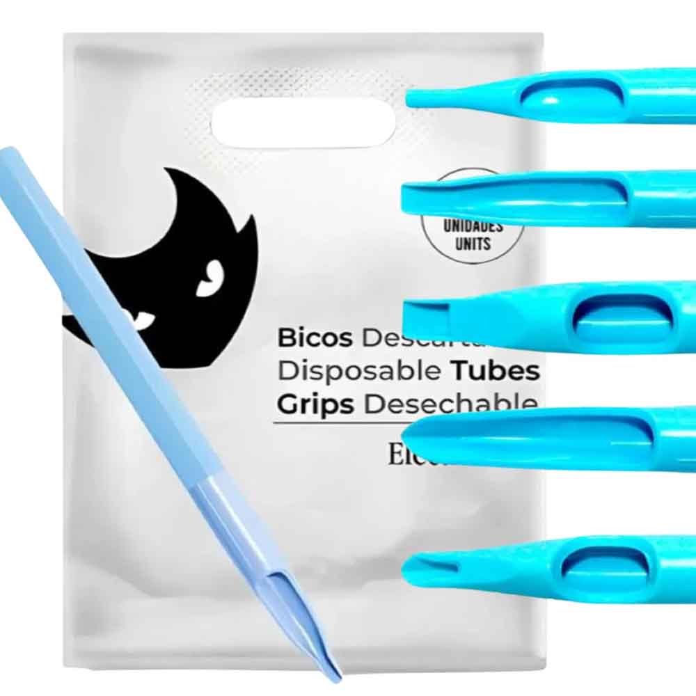 20 Unidades de Long Tip Electric Ink Tattoo para Tatuagem