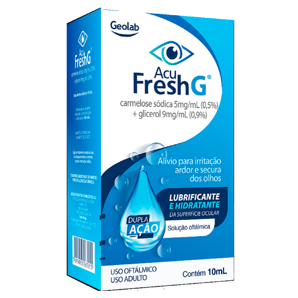 Colirio Acu Fresh G Lubrificante e hidratante dos olhos