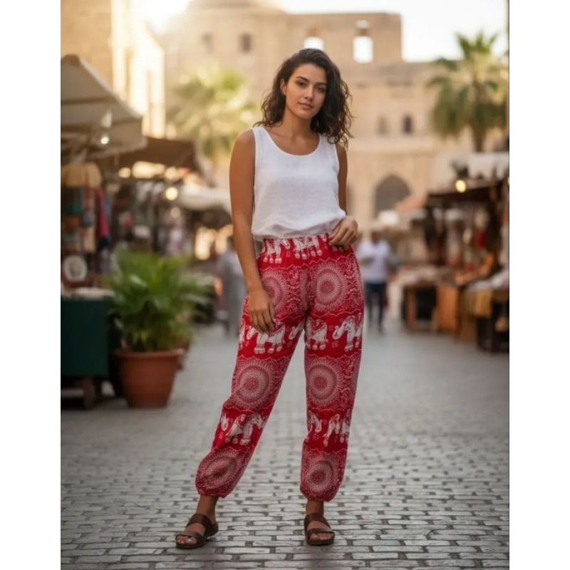 Calça saruel indiana yoga unissex free size importadas