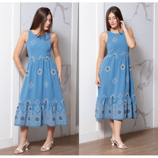 Vestido Midi Juvenil Estampado 10 ao 16 em Oferta na Shopee