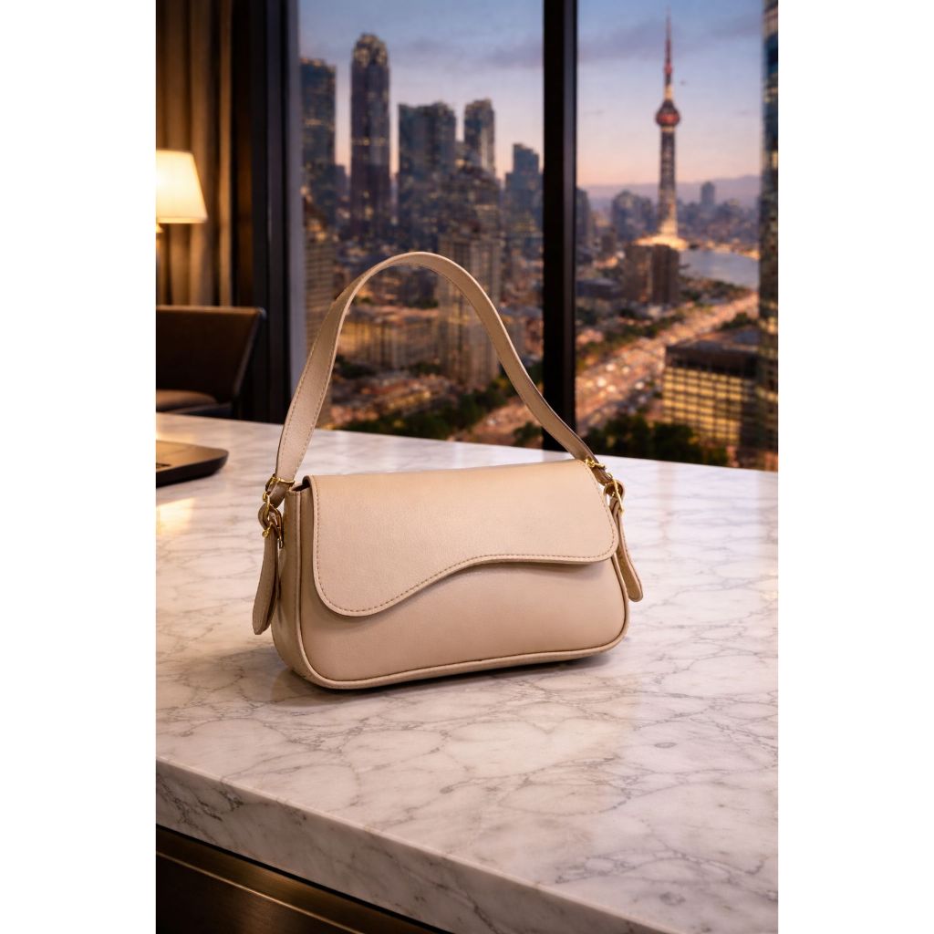 Bolsa de Ombro Feminina Baguete Alça Ajustável Elegante Couro Casual Promoção Envio Imediato em Oferta na Shopee