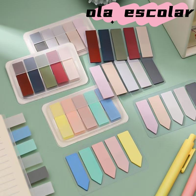 Bloco Adesivo Marcador De Página Flag Seta Retângulo Tipo notas adesivas