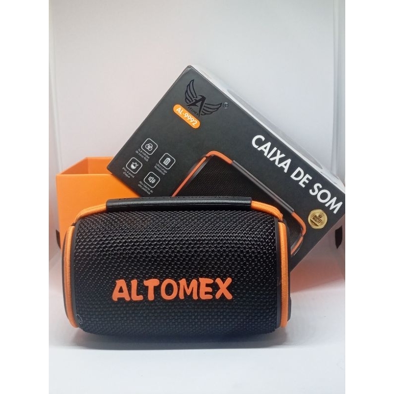 mini caixa de som altomex bluetooth modelo AL-9992  15w #minicaixa #caixasom