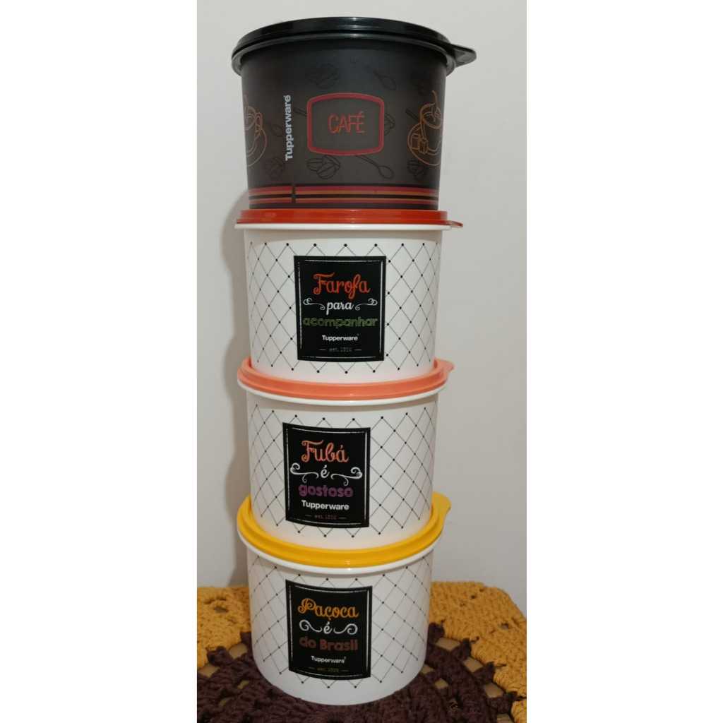 Tupper Caixas 1,7 L Bistrô Tupperware