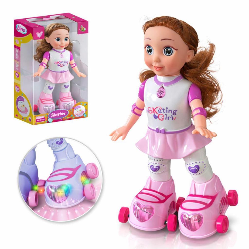 Boneca Patinadora Patins  Canta Dança e Patina Com Luzes e Sons em Oferta na Shopee