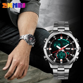 Skmei 1146 Relógio com pulseira de metal Relógio de Quartzo Relógios de negócios de luxo elegantes em Oferta na Shopee