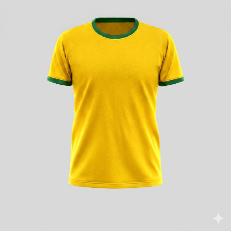 CAMISETA BLUSA BRASIL COPA DO MUNDO, UNISSEX SELEÇÃO BRASILEIRA ACADEMIA 2026